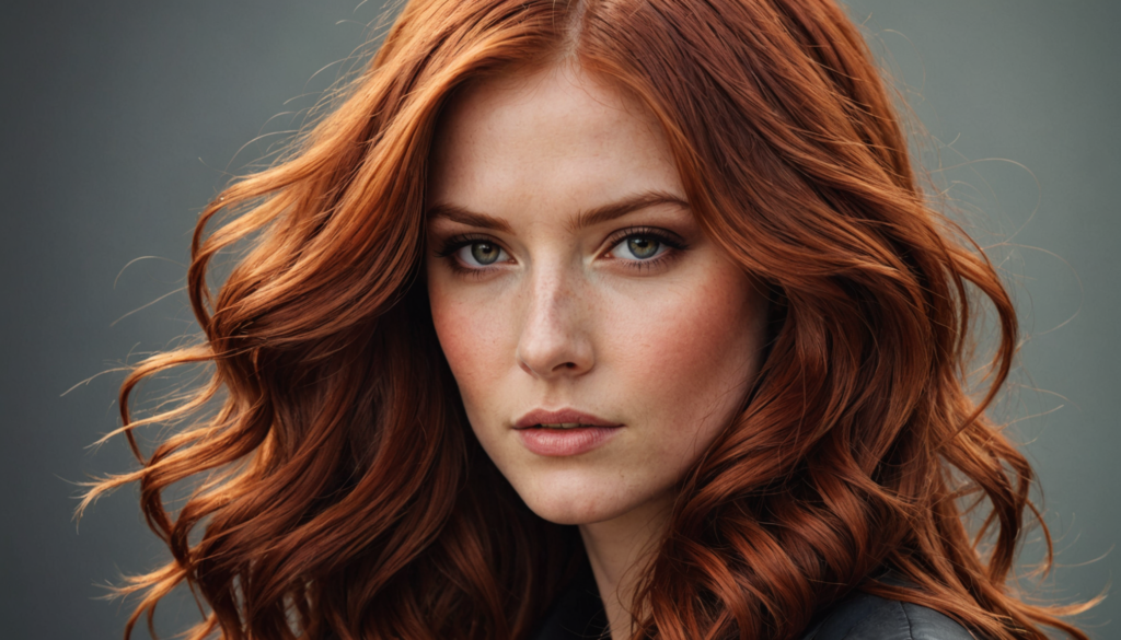 Tout savoir sur les cheveux châtain roux : nuances et entretien