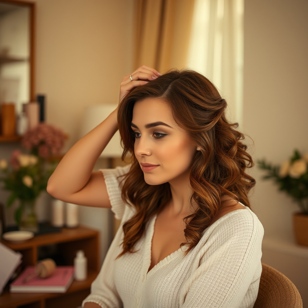 Coiffure demoiselle d’honneur : 3