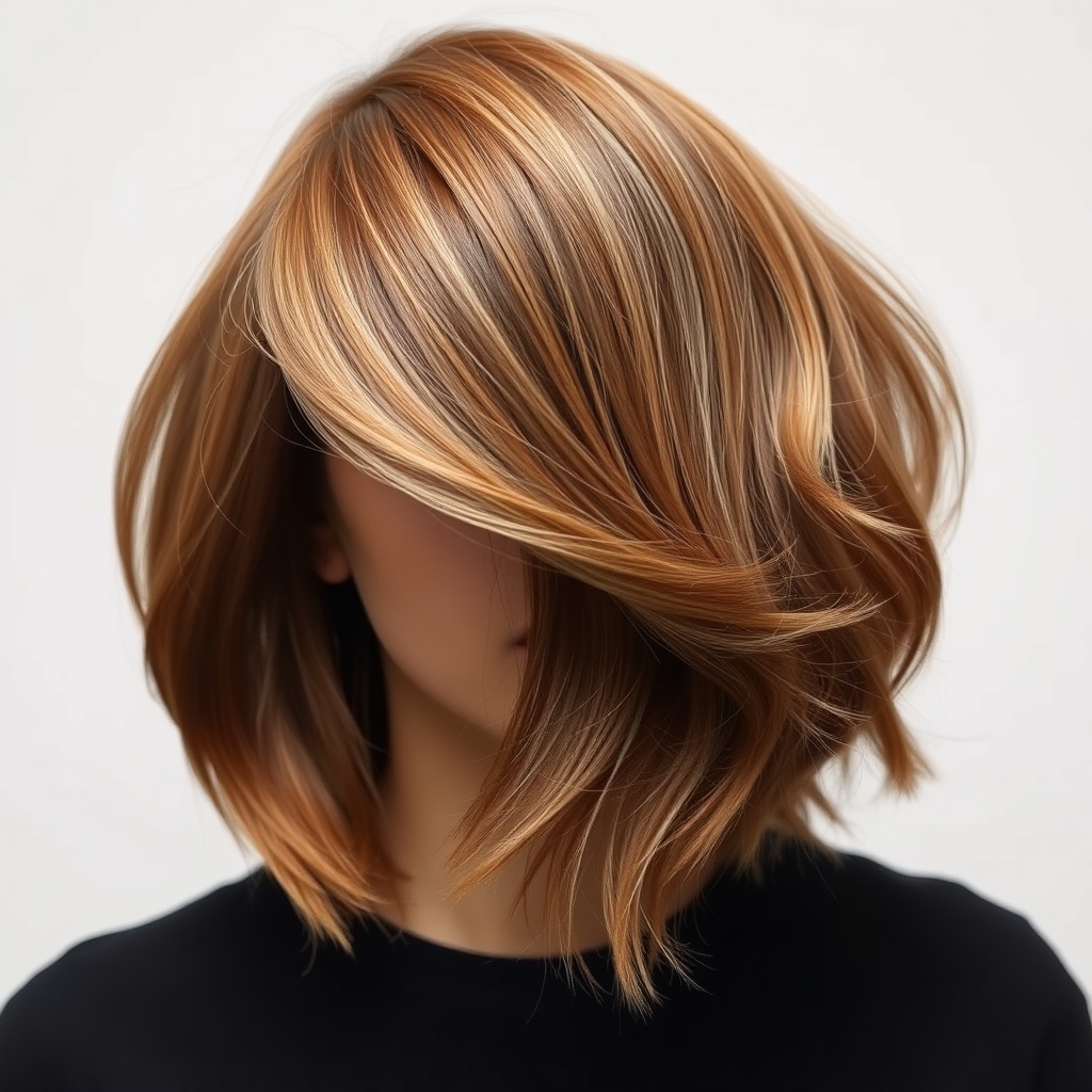 Comment adopter une coupe courte avec un balayage caramel : 2