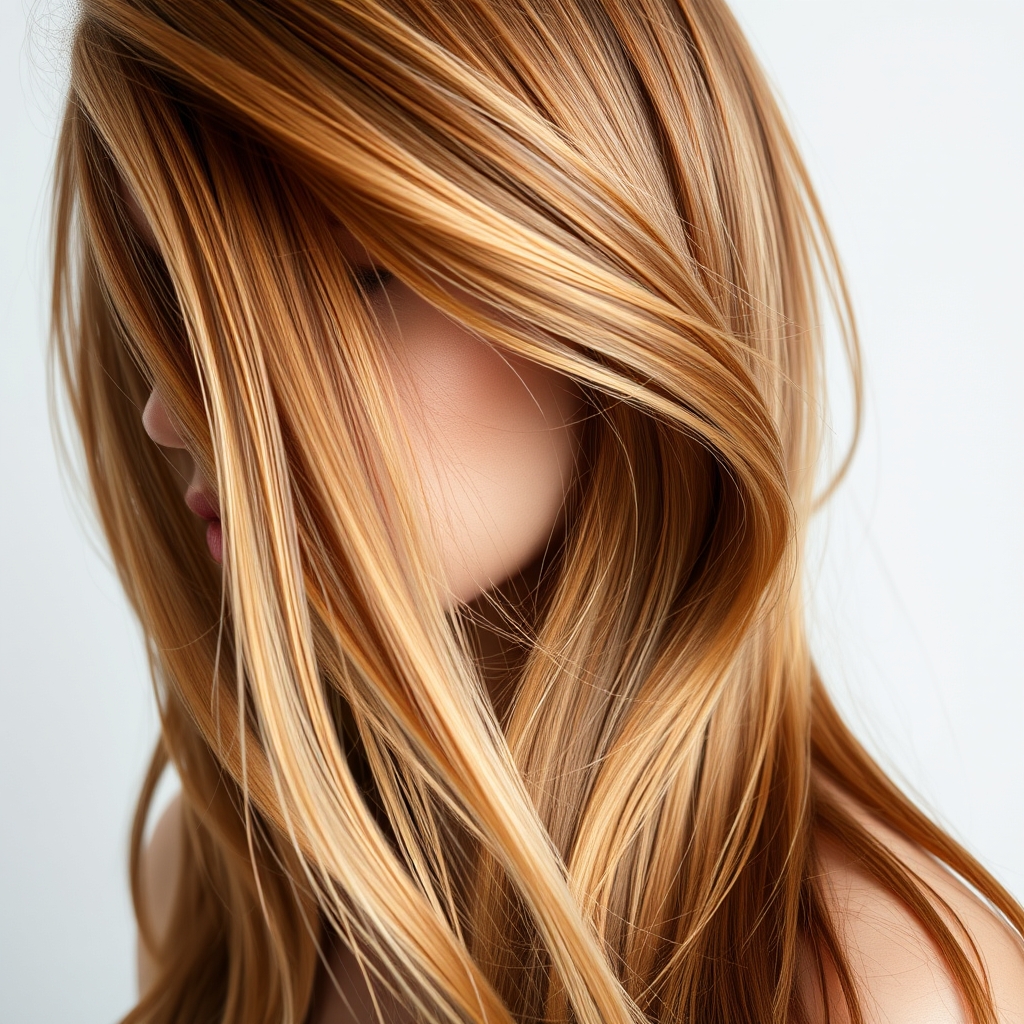 Comment sublimer les cheveux roux avec des mèches blondes : 2