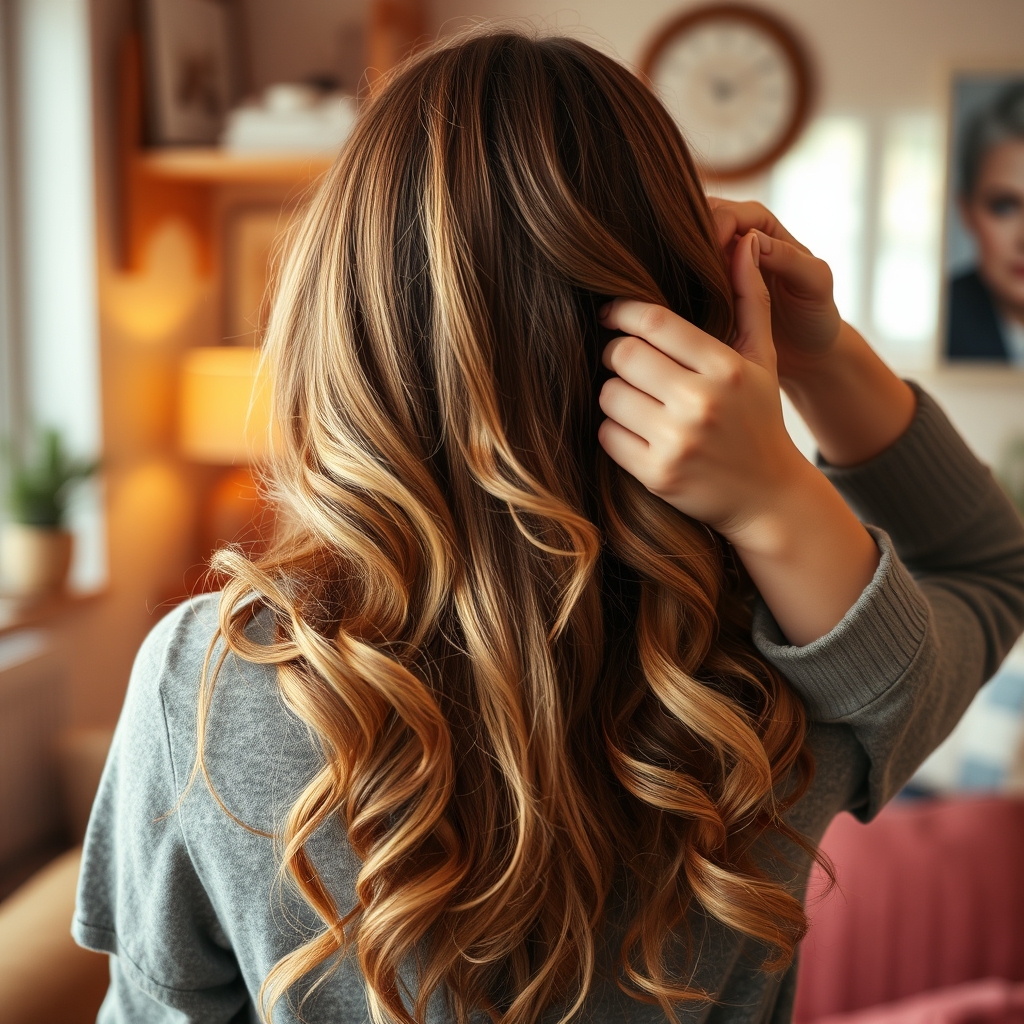Comment sublimer les cheveux roux avec des mèches blondes : 3