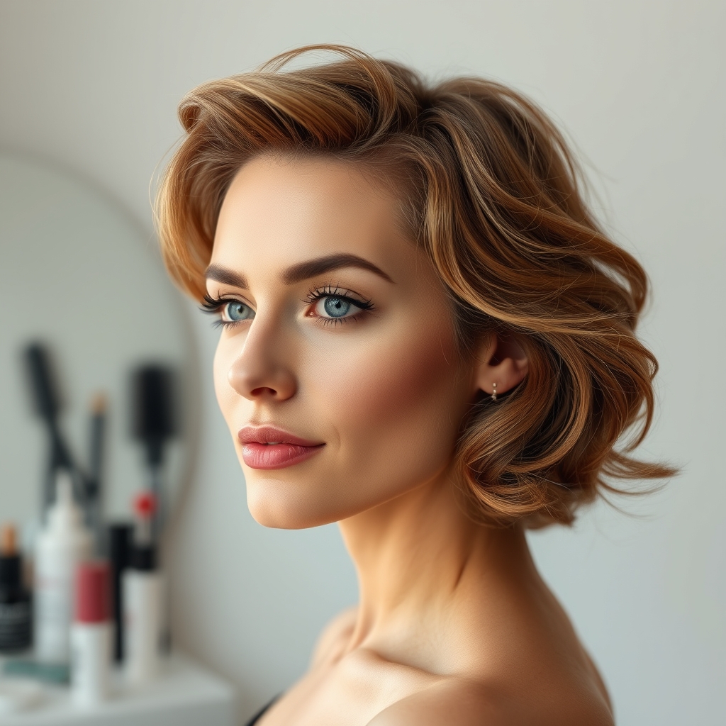 Coupe courte femme 50 ans