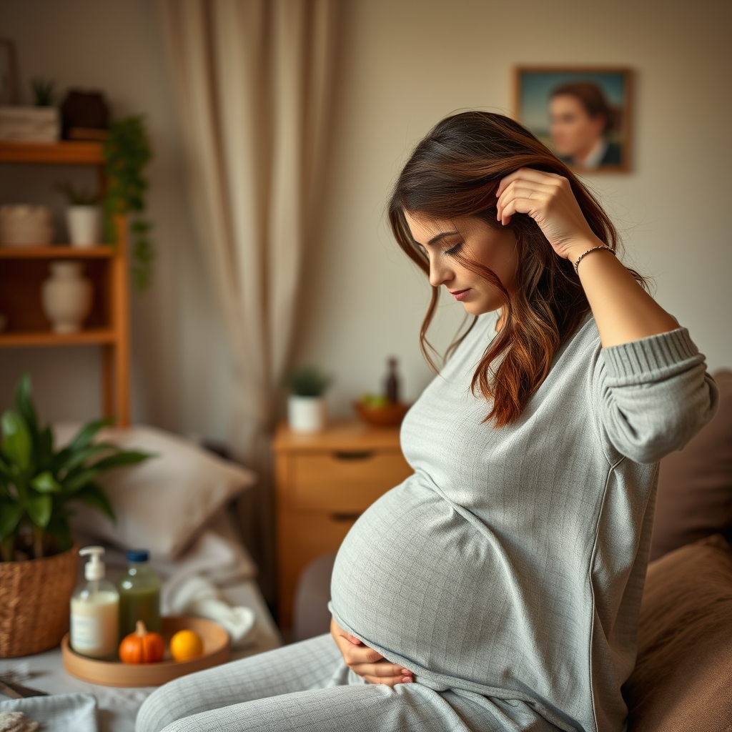 Faire des mèches enceinte : 3
