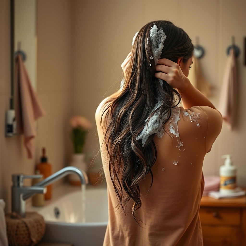 Lavage des cheveux : 3