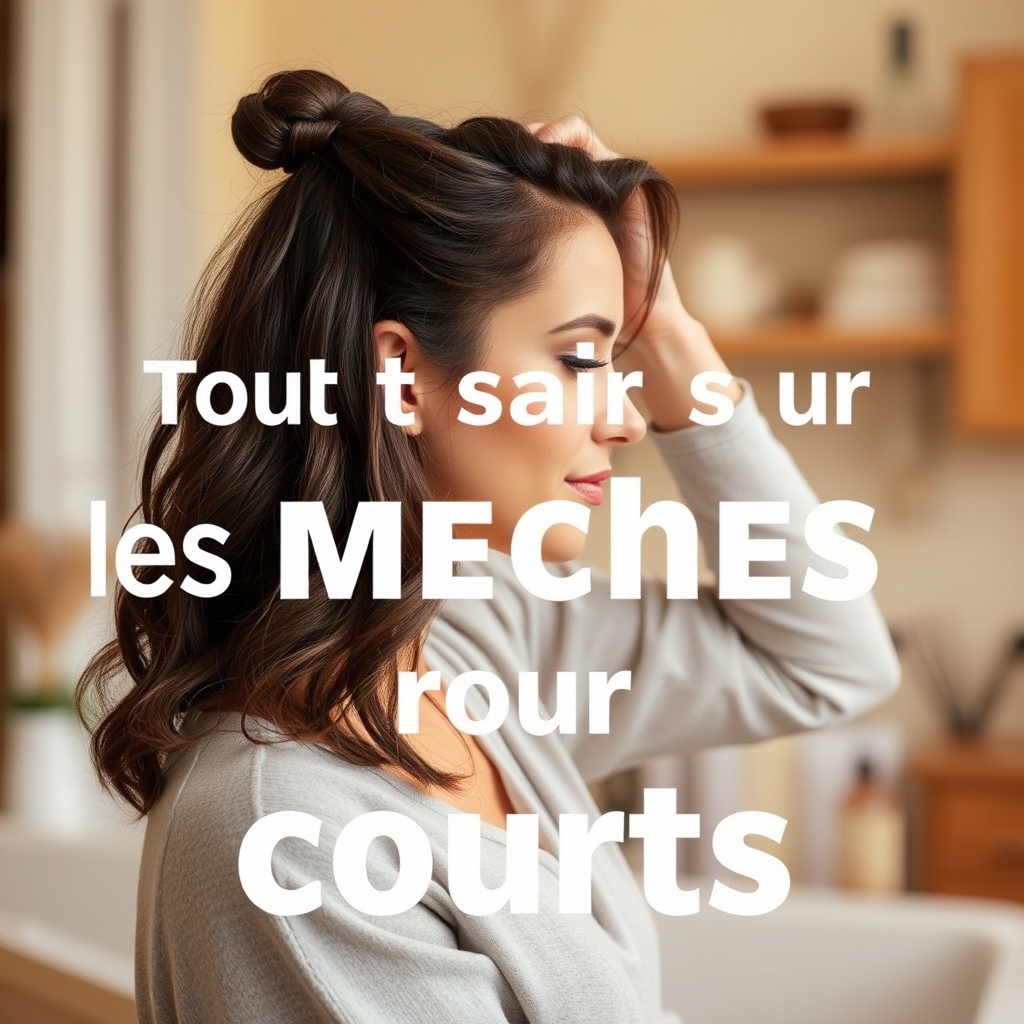 Tout savoir sur les mèches pour cheveux courts : 3