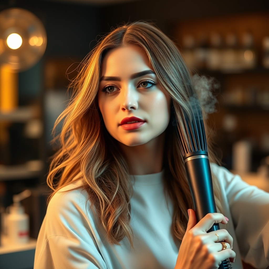 Brosses soufflantes · illustration d'ambiance